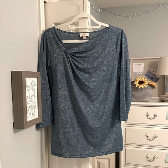 LOFT Tops - Loft Sparkle Blouse